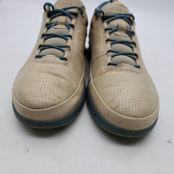 Ecco Cool Gore-Tex Golf Cream Sneaker Men's EU Size 42 Lace Up Low Top Comfort - Picture 12 of 12